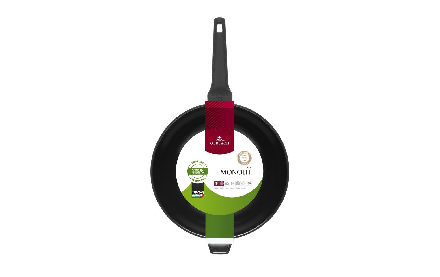 Wok-Pfanne 30cm MONOLIT