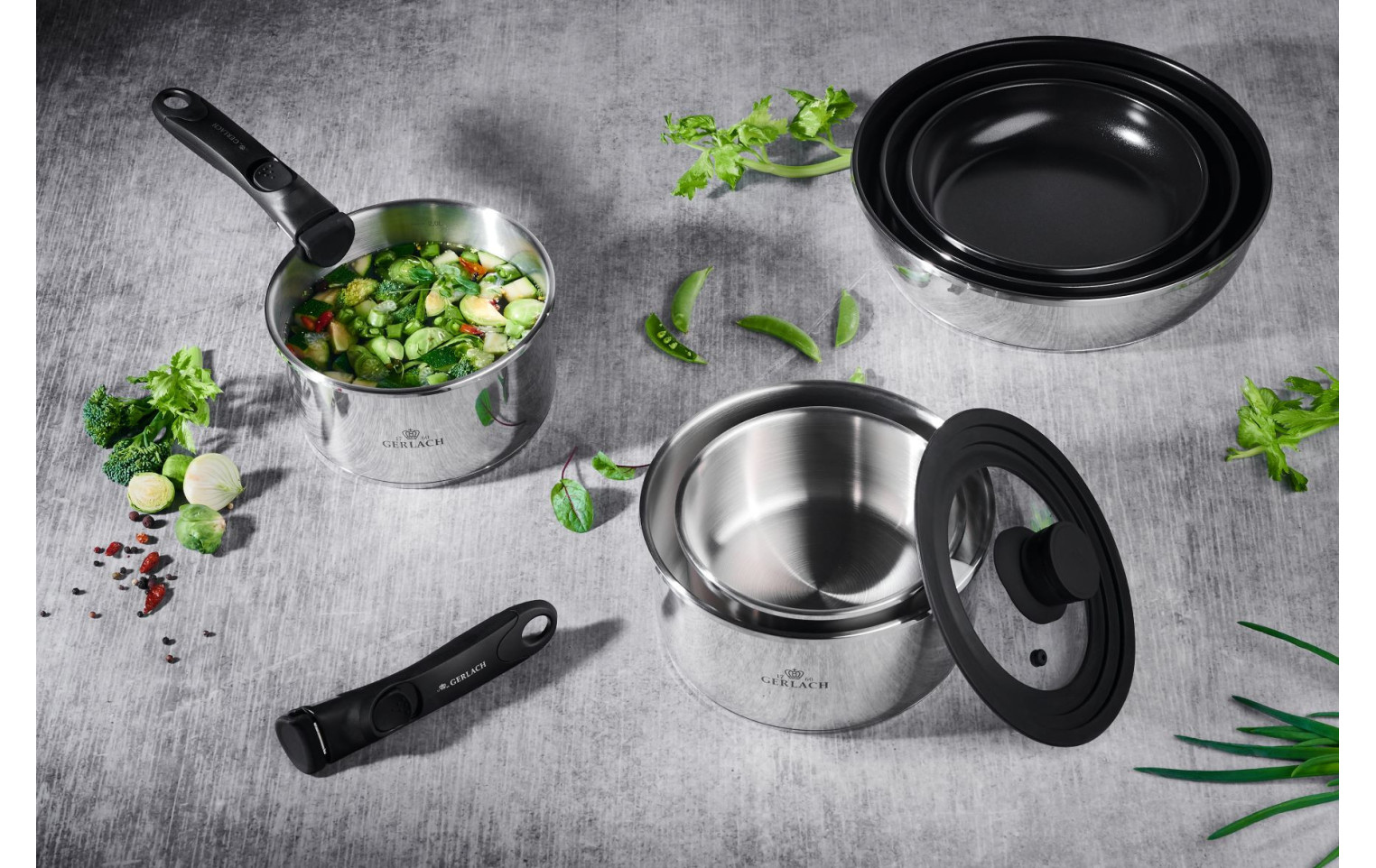 Topf 18cm 2l SMART STEEL