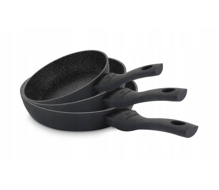 Pfanne 20cm + Pfanne 24cm + Pfanne 28cm GRANITEX