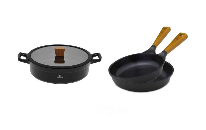 Topf 28cm + Pfanne 24cm + Pfanne 28cm NATUR Topf 28cm + Pfanne 24cm + Pfanne 28cm NATUR