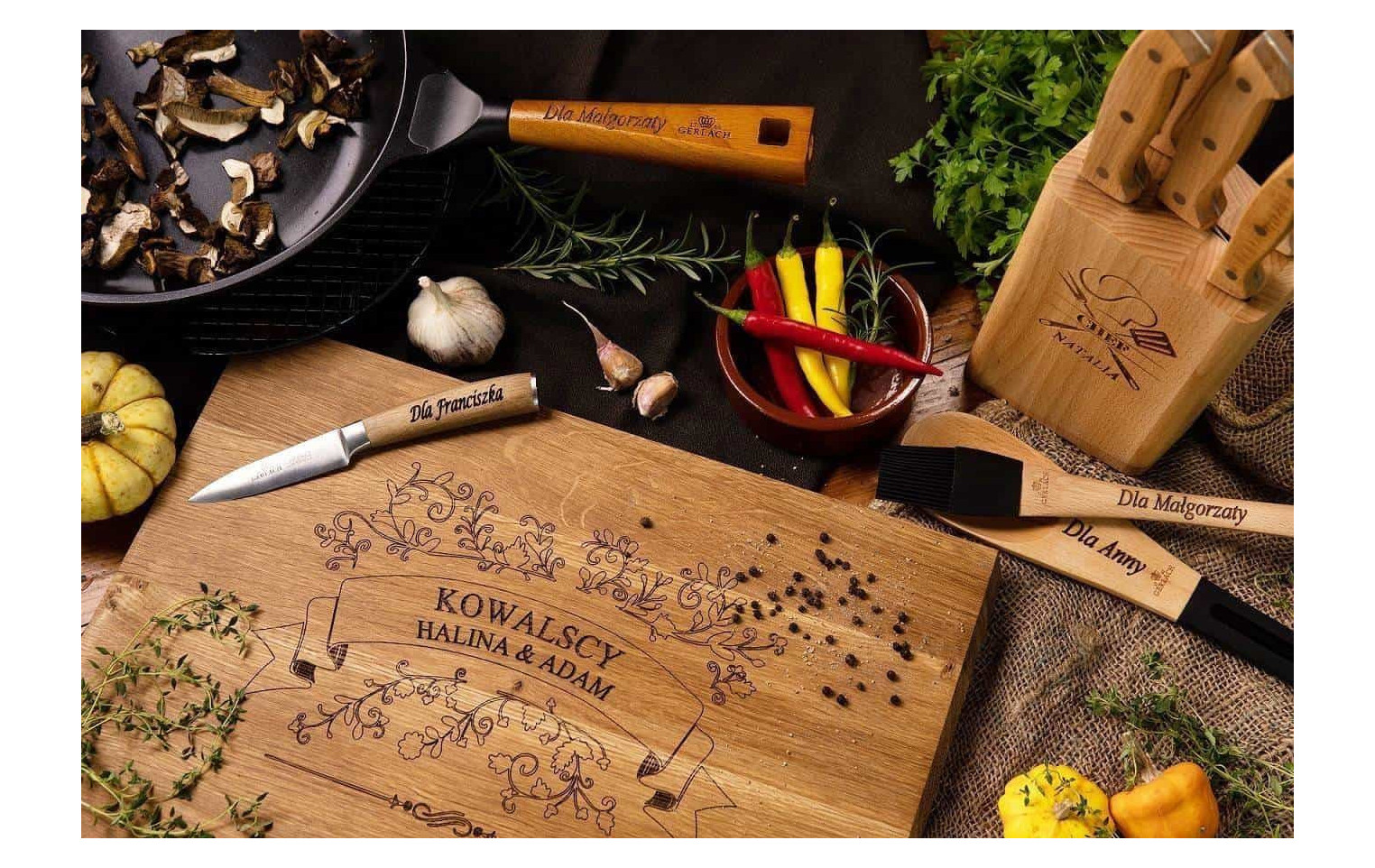 Küchenmesser 5" NATUR