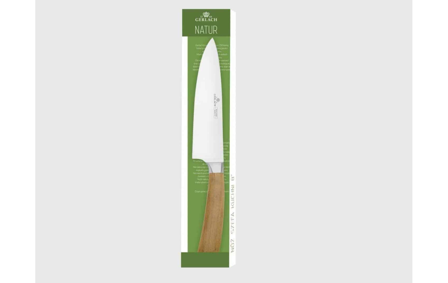Küchenchefmesser 8" NATUR