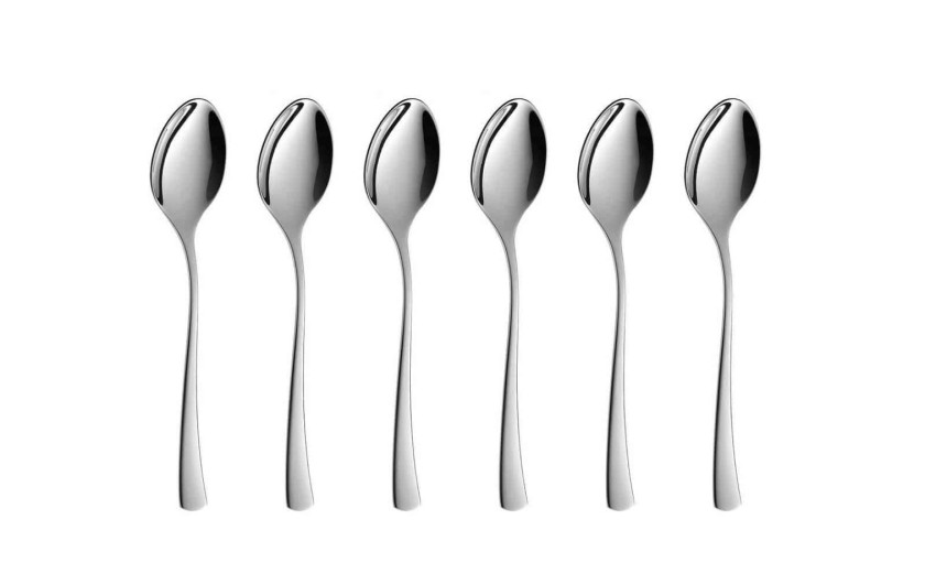 Łyżeczki do herbaty 6 szt. połysk Tunea