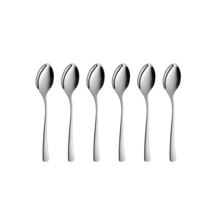 Łyżeczki do herbaty 6 szt. połysk Tunea