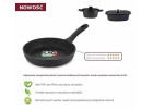 Set tiefes Pfanne 24 cm + Grillpfanne 28 cm GRANITEX Set tiefes Pfanne 24 cm + Grillpfanne 28 cm GRANITEX