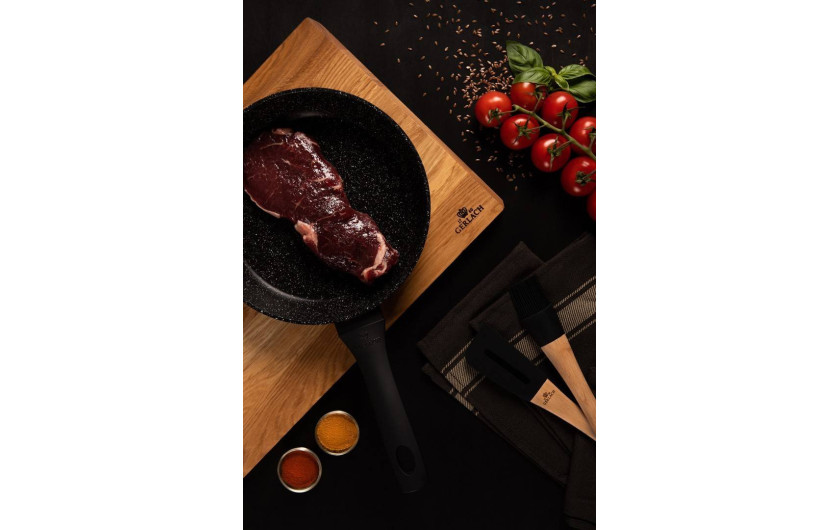 Pfanne 24cm + Grillpfanne 28cm GRANITEX