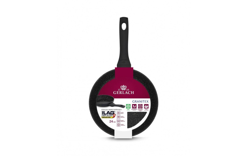 Pfanne 24cm + Grillpfanne 28cm GRANITEX