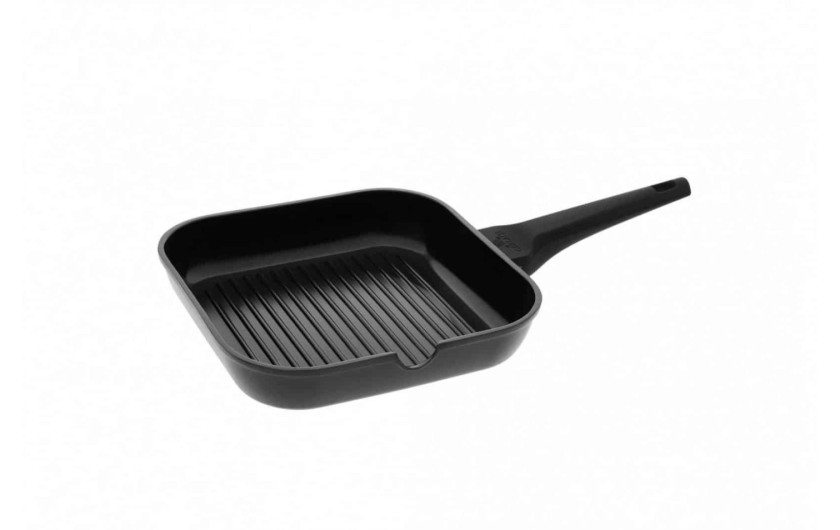 Zestaw 3x patelni 24cm + głęboka 28 cm + grillowa 24 cm MONOLIT
