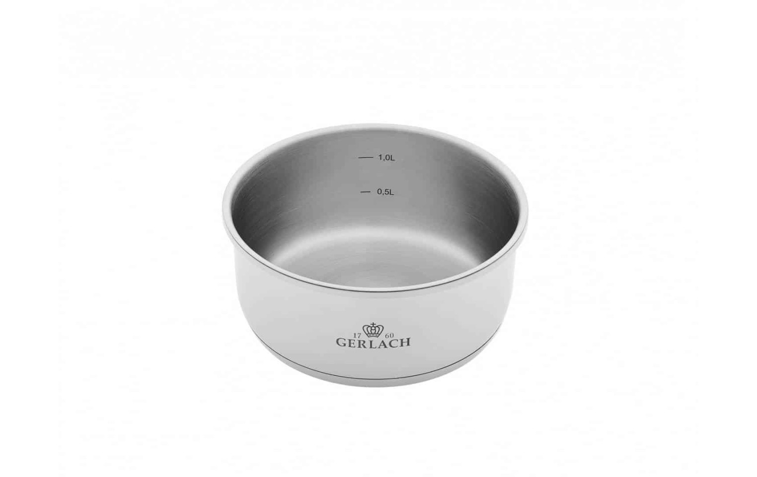 Topfset 16/20cm SMART STEEL + Pfanne 24cm + 2xDeckel + Griff