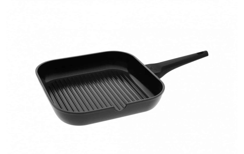 MONOLIT Pfannenset: 20 cm Pfanne + 24 cm Pfanne + 28 cm Grillpfanne