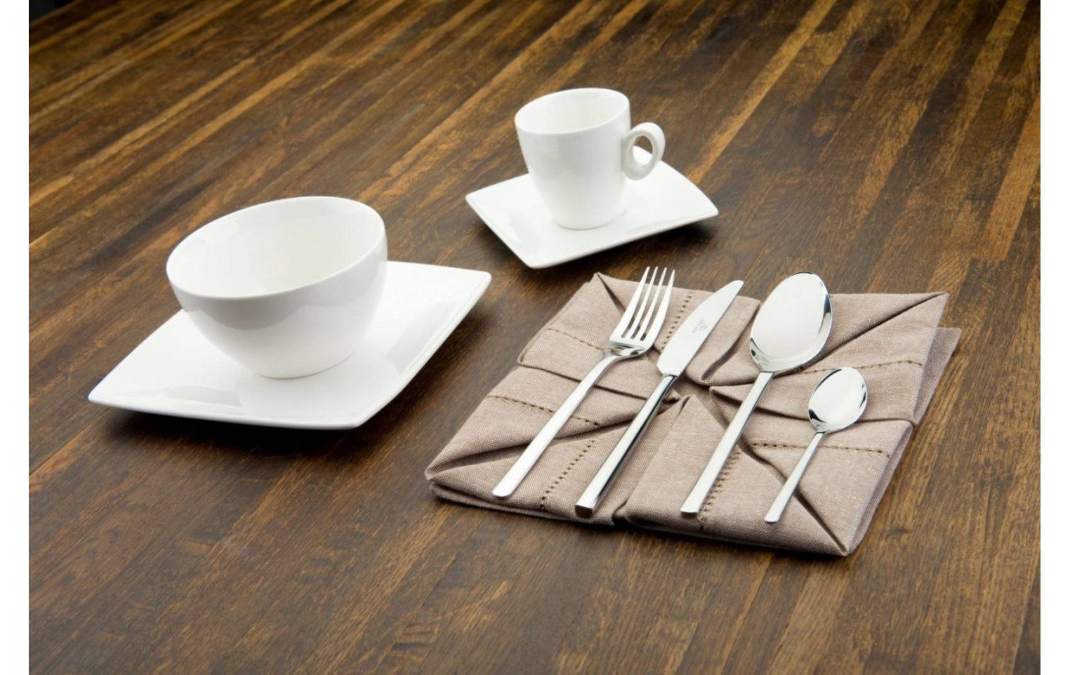 Besteckset 48 Teile MODERN Poliert