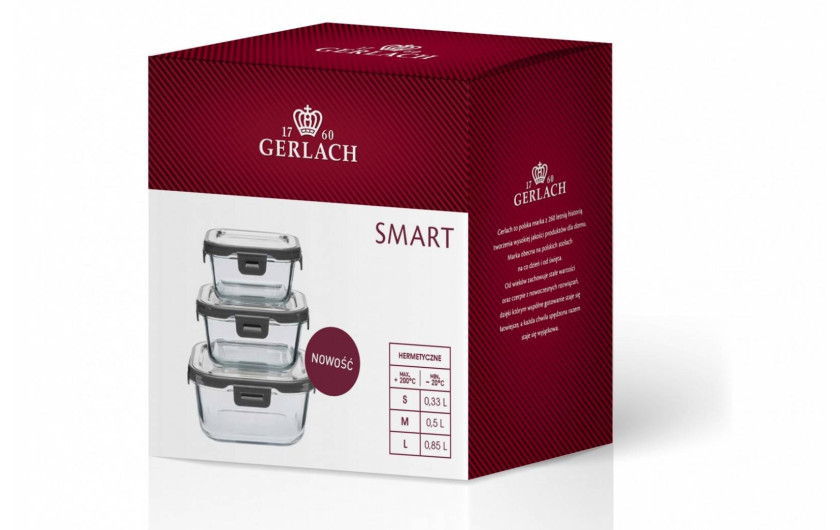 Beh&auml;lterset 3 Teile SMART