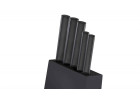 Messerset in Block AMBIENTE BLACK Messerset in Block AMBIENTE BLACK