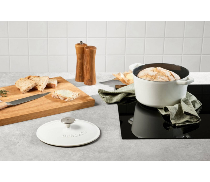 Gusseiserner Topf 5l NATUR...