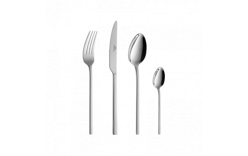 Set Of 10 AMBIENTE Pots + Set Of 24 Cutlery + 3x Pans With Detachable Handle + Set Of Knives In Block