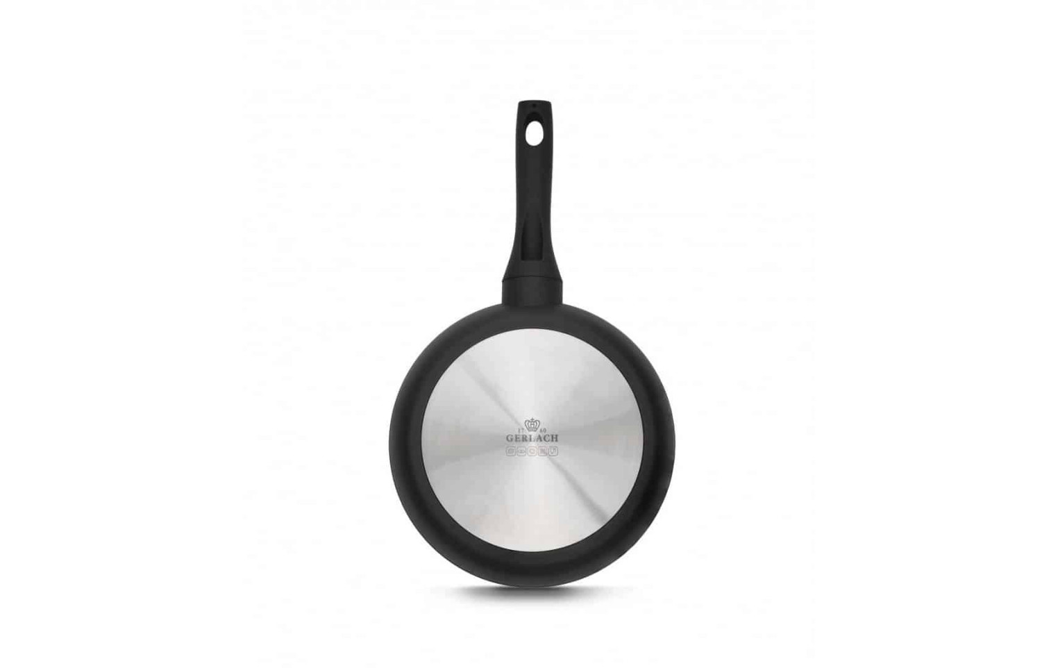 Topfset 2 Teile: Topf 24/28cm + 2xPfanne 24/25cm + Stieltopf 1,5l GRANITEX