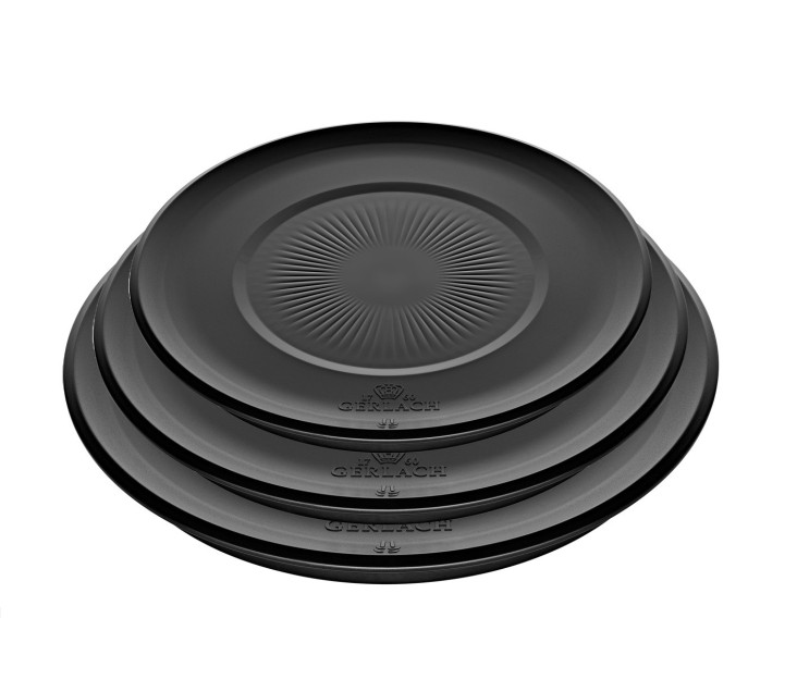 Frischhaltedeckel 3 Teile 16/18/20cm SMART Schwarz