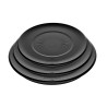 Frischhaltedeckel 3 Teile 16/18/20cm SMART Schwarz