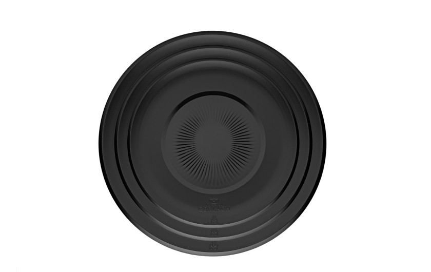 Frischhaltedeckel 3 Teile 16/18/20cm SMART Schwarz Frischhaltedeckel 3 Teile 16/18/20cm SMART Schwarz