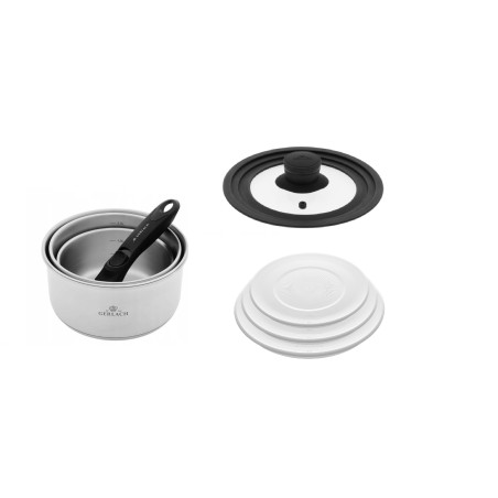Deckel 3 Teile 16/18/20cm + Frischhaltedeckel 3 Teile 16/18/20cm SMART
