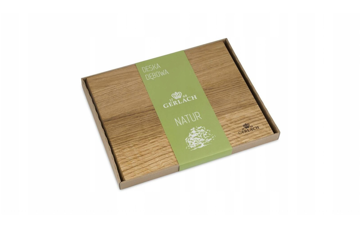Messerset im Block SMART BLACK + Schneidebrett 30x24cm NATUR + Messerschärfer Mini SMART