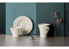 Porzellanservice MUZA 38 Teile für 6 Personen: 18 Esssteller + 12 Tassen mit Untertassen + Becher + Salatschüssel Porzellanservice MUZA 38 Teile für 6 Personen: 18 Esssteller + 12 Tassen mit Untertassen + Becher + Salatschüssel