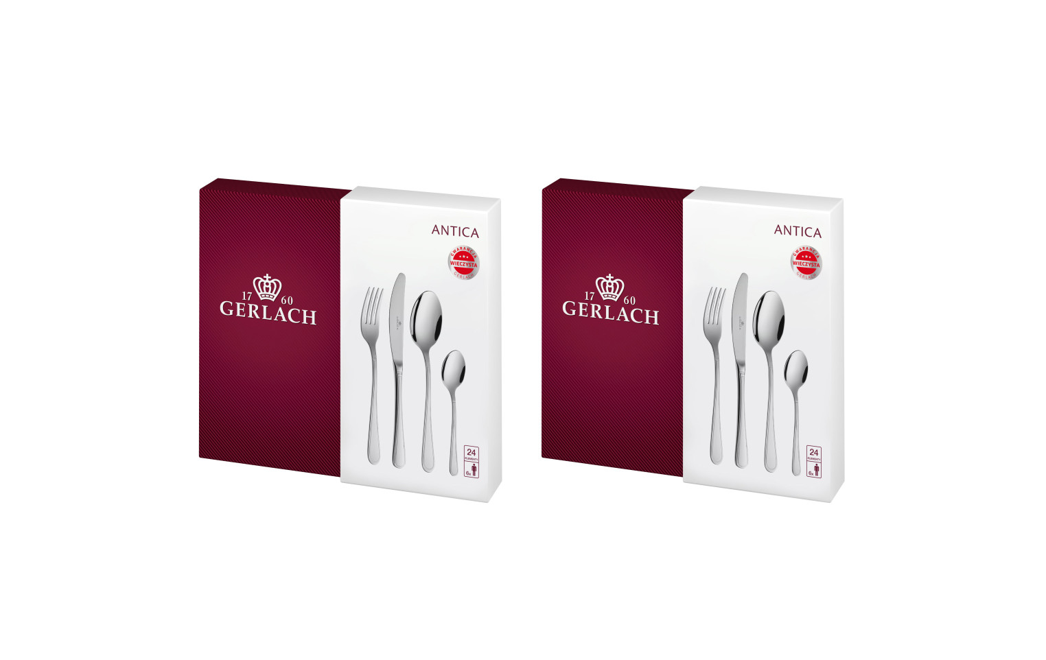 Besteckset 48 Teile ANTICA Poliert