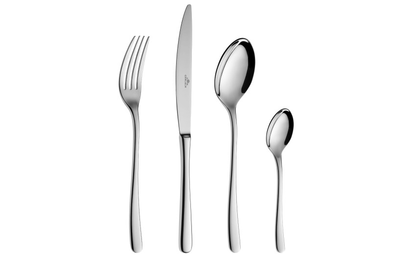 Besteckset 68 Teile MUZA Poliert + Holzkiste