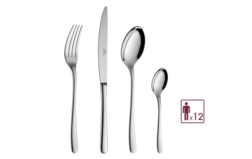 Besteckset 68 Teile MUZA Poliert + Schachtel