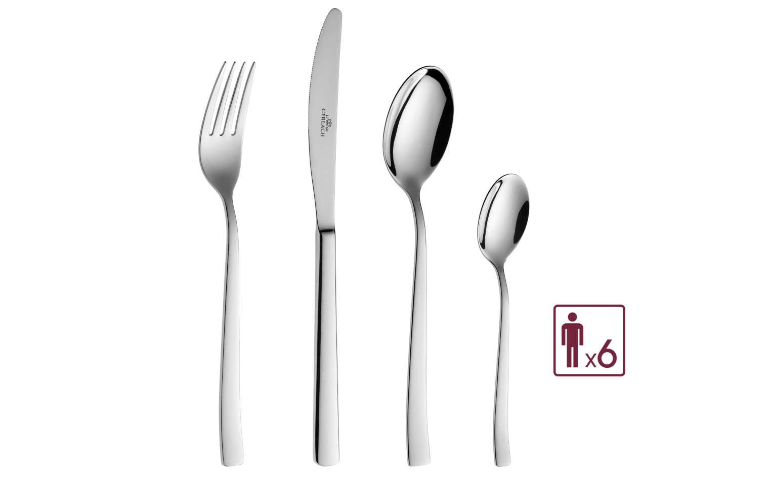 Besteckset 24 Teile ONDA Poliert