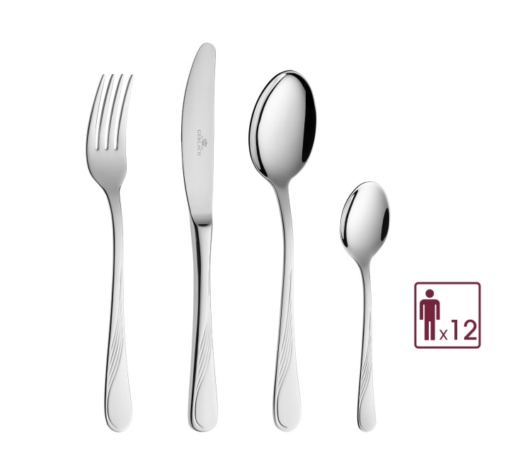 Besteckset 68 Teile CELESTIA Poliert + Schachtel