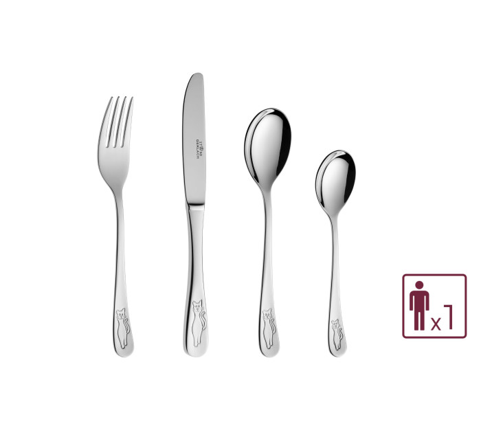 Kinderbesteck BON TON KATZEN