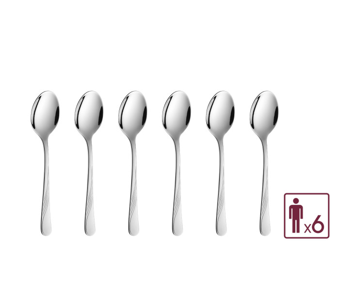 Kaffeelöffel 6 Stk. CELESTIA poliert