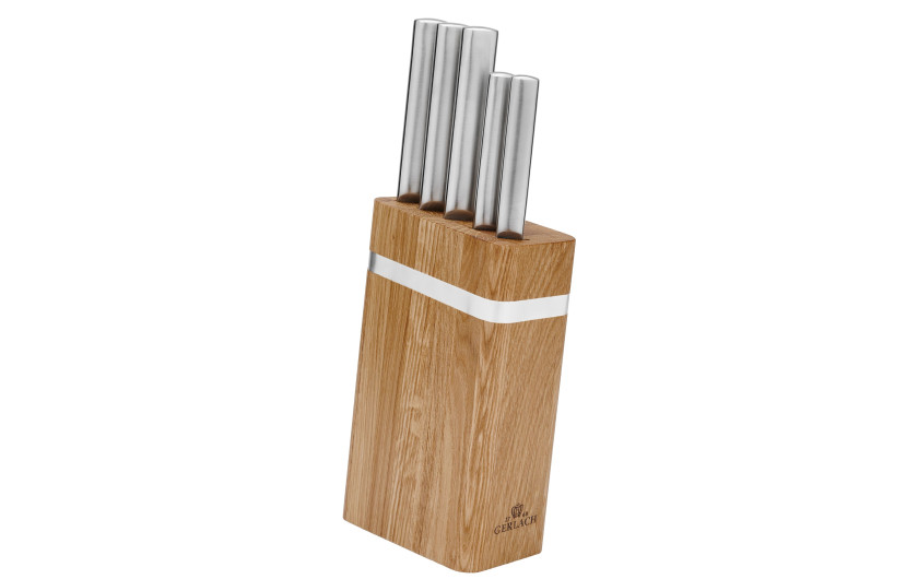 Messerset im Block AMBIENTE OAK Holz