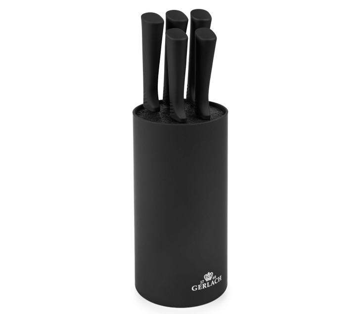 Messerset im Block SMART BLACK