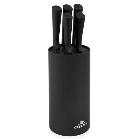 Messerset im Block SMART BLACK