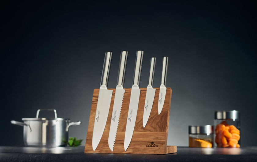 Messerset mit Magnet-Messerbrett AMBIENTE Magnetic