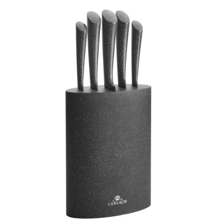 Messerset im Block GRANITEX Holz Granit