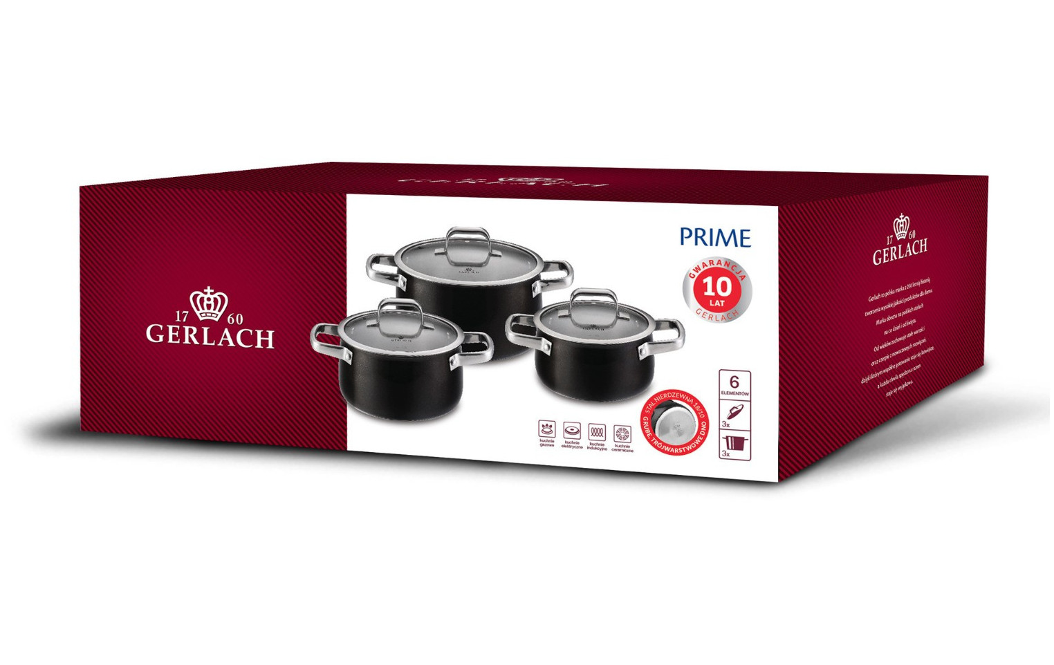 Topfset 6 Teile PRESTIGE PRIME