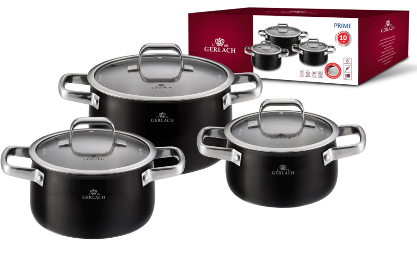 Topfset 6 Teile PRESTIGE PRIME Topfset 6 Teile PRESTIGE PRIME