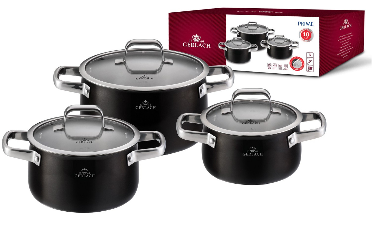 Topfset 6 Teile PRESTIGE PRIME