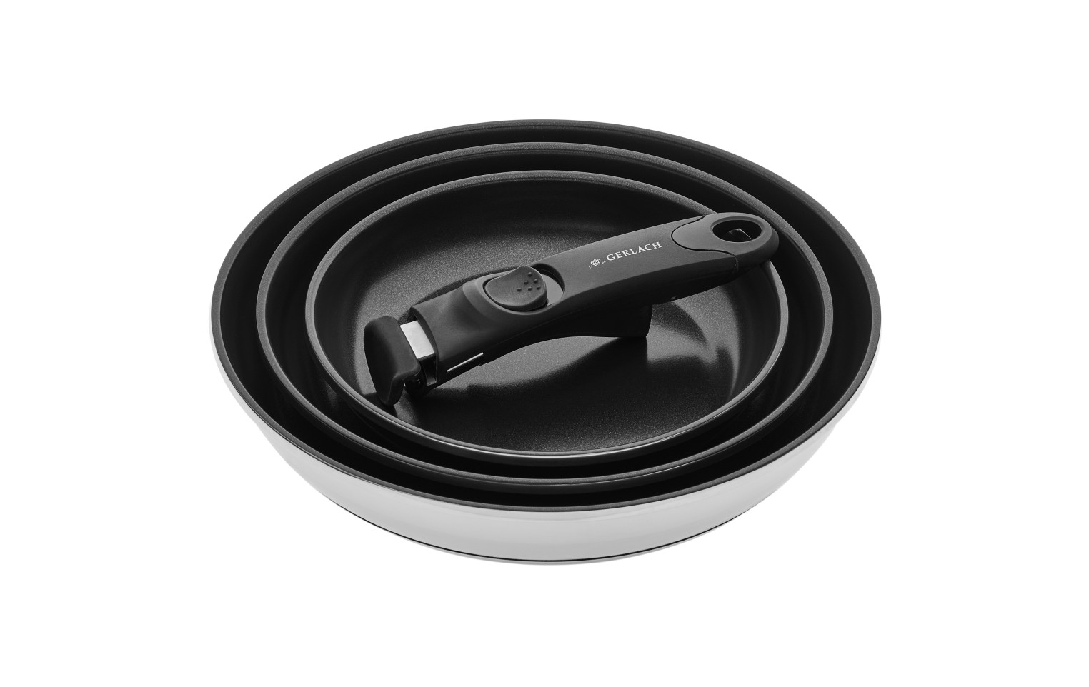 Pfanne 20cm + Pfanne 24cm + Pfanne 28cm SMART STEEL