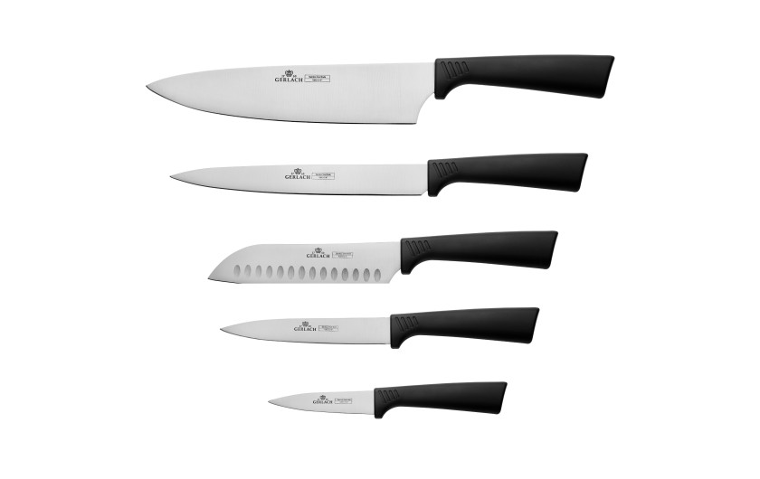 Messerset im Block SMART BLACK Messerset im Block SMART BLACK