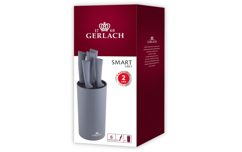 Messerset im Block SMART Grey Messerset im Block SMART Grey
