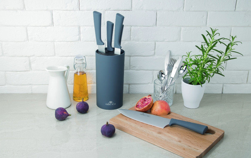Messerset im Block SMART Grey Messerset im Block SMART Grey
