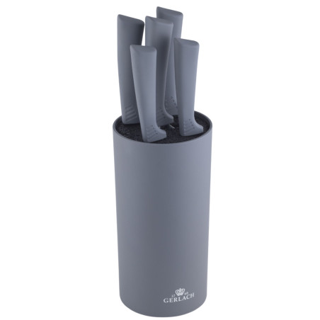 Messerset im Block SMART Grey
