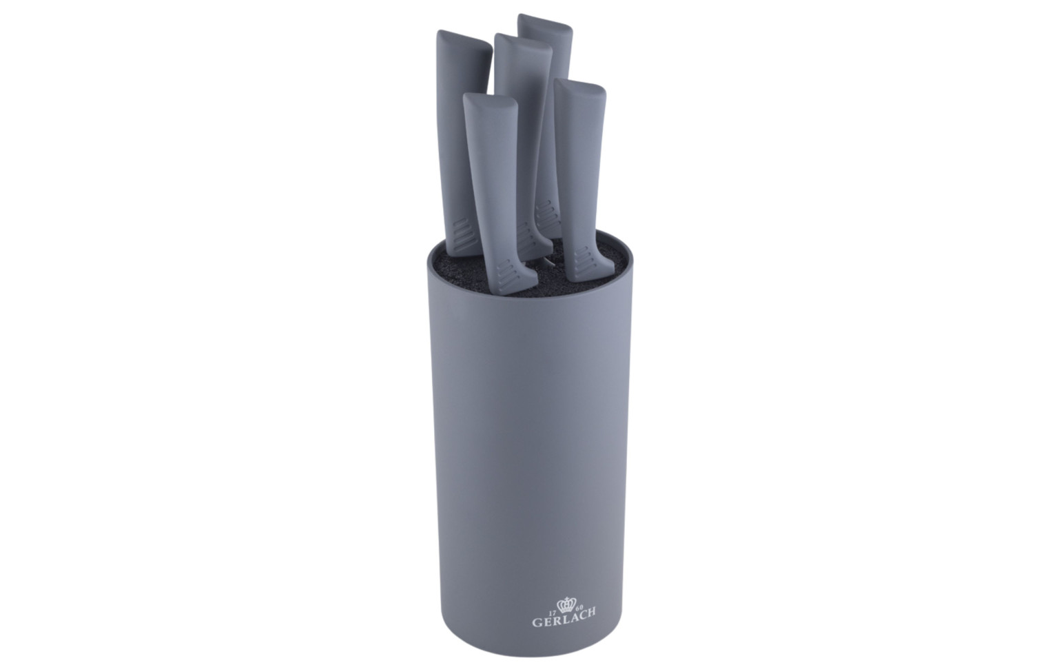 Messerset im Block SMART Grey