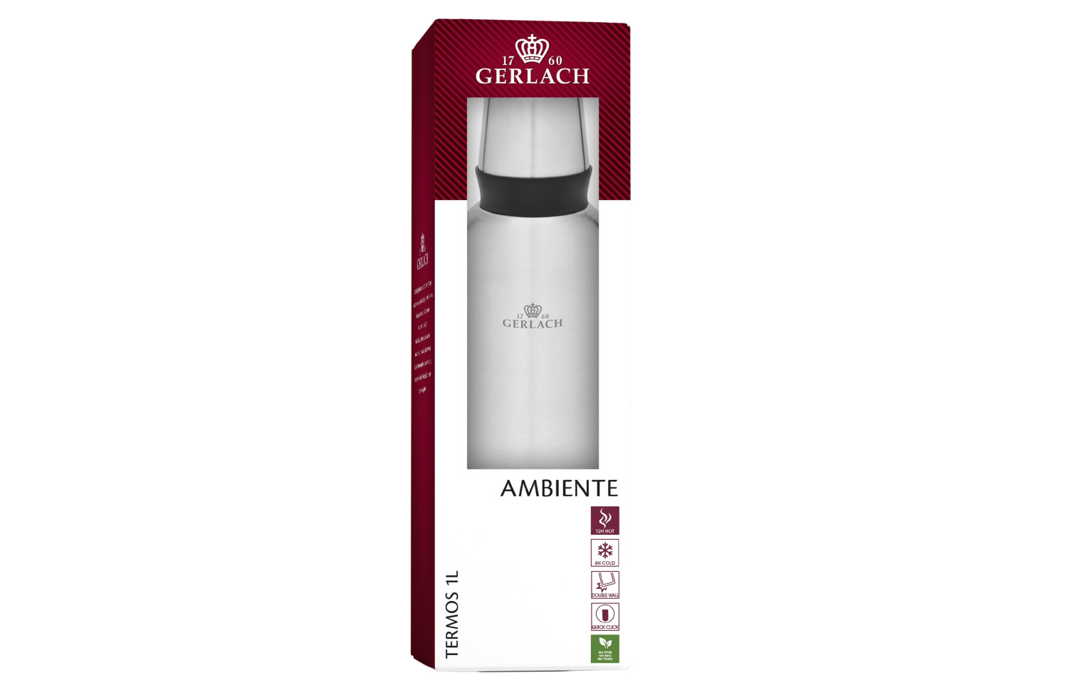 Thermosflasche 1,0l AMBIENTE