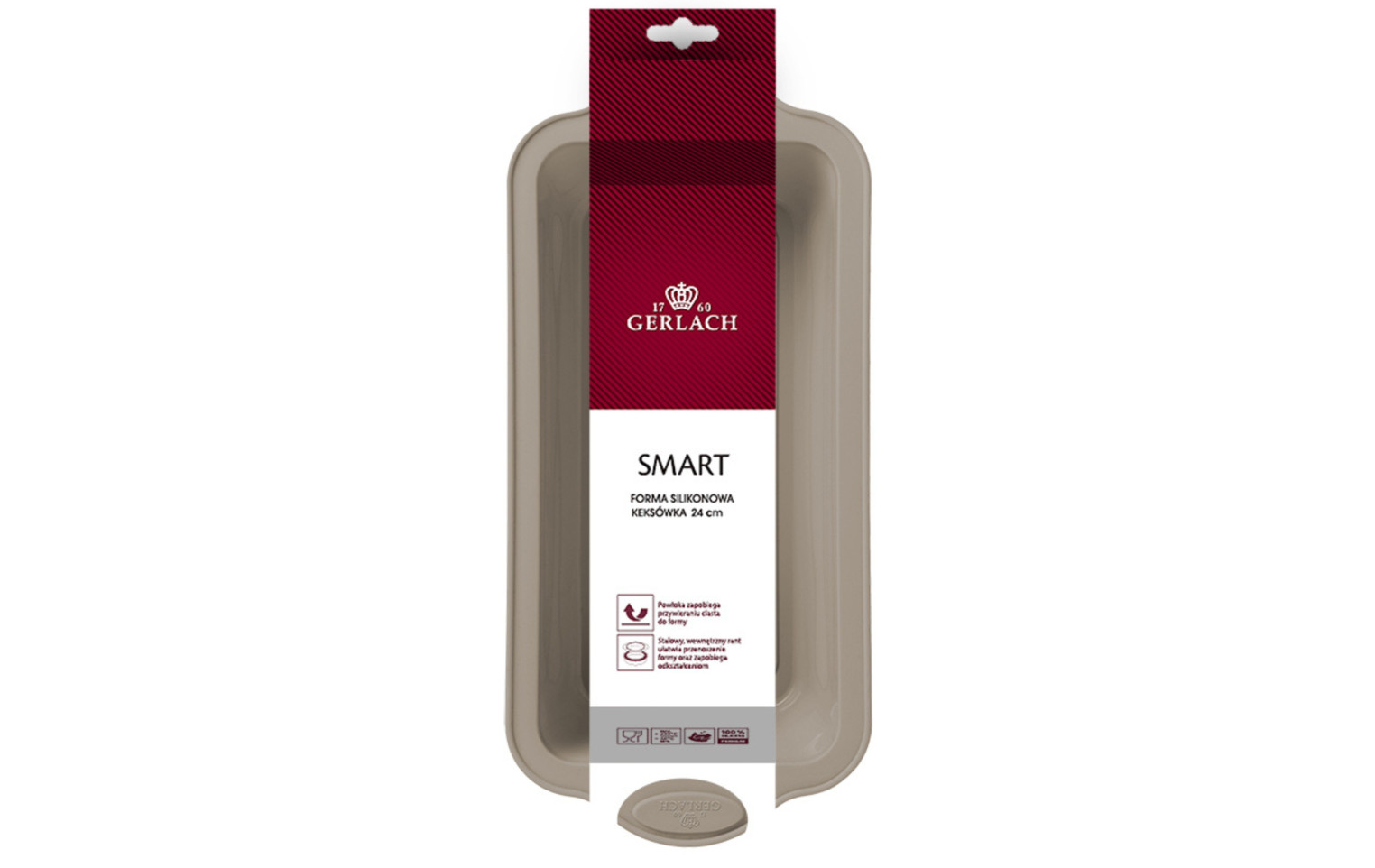 Silikon-Kastenform 24cm SMART