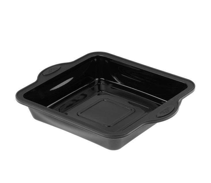 Quadratische Silikon-Backform 20cm SMART BLACK